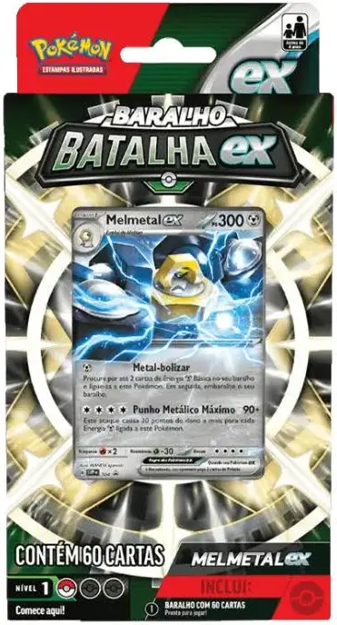 Deck MelMetal EX + 3 rara foil + 2 EX