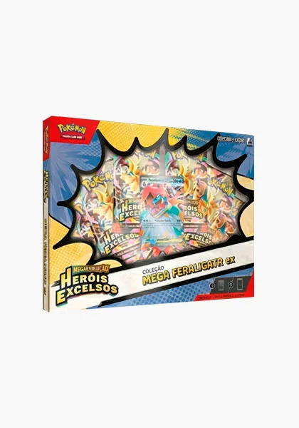 Coleção Mega Feraligatr Ex